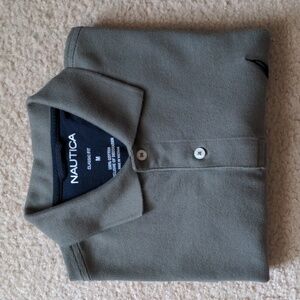Nautica Short Sleeve Pique Polo